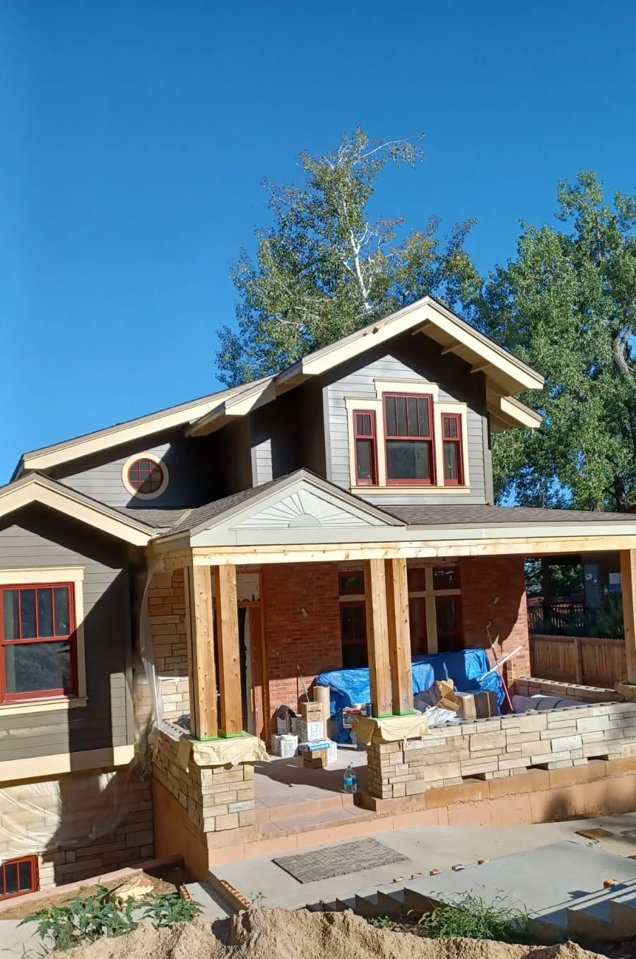 Finished exterior house painting project in Las Vegas, NV
